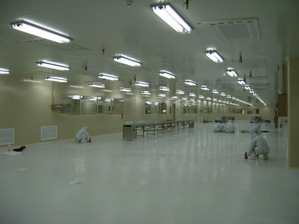 100,000 grade electronic dust-free workshop